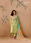Jazba By Sadhana Hamp Linen Printed Dress Material Suppliers In India
